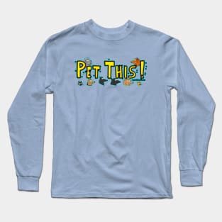 Pet This! Logo/Faces Long Sleeve T-Shirt